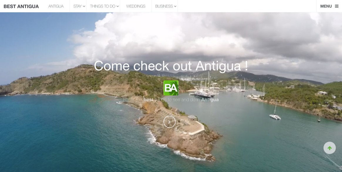 front-page-best-antigua-website